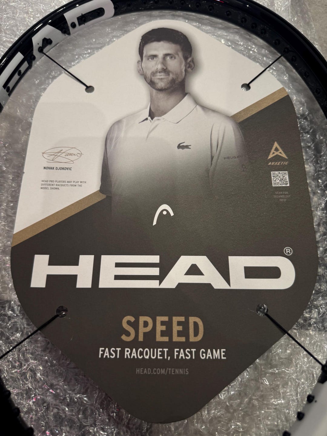 Head Speed Pro X Djokovic Racket - Etsy