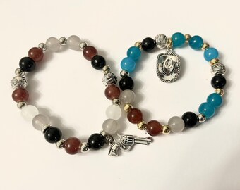 Pulsera de cuentas personalizada inspirada en un personaje