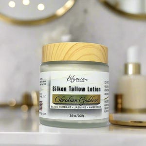 Silken Tallow Lotion – Luxurious Grass-Fed Tallow Moisturizer | Hydrating, Non-Greasy Body Cream