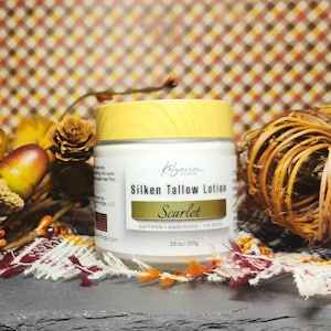 Silken Tallow Lotion – Luxurious Grass-Fed Tallow Moisturizer | Hydrating, Non-Greasy Body Cream
