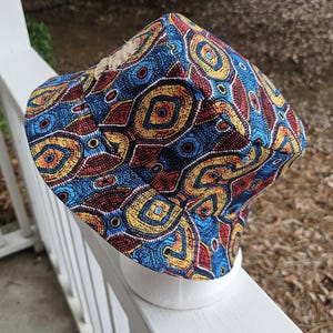 African Print Bucket Hats | Ankara Fabric | Afrocentric, Handmade Festival Streetwear Med/Lg