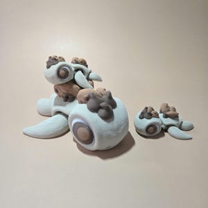 Chocolate Chip Cookie Turtle | 3D Printed Fidget Toy | Flexi Toy | Articulated Turtle | 3D Printed Flexi Turtle | 3D Printed Turtle