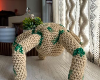 Crocheted Rocky Alien Eridian Engineer Plush | Project Hail Mary Inspired Desk Buddy