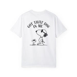 Snoopy Dog Lover T-Shirt, Cute Pet Tee, Unisex Graphic Tee, Gift for Dog Owners, Casual Summer Wear, Fun and Playful Design, Retro Style