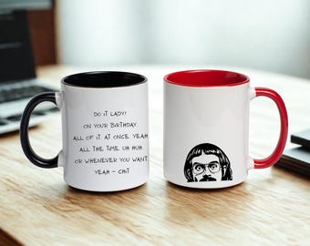 Chit Do It Lady Quote Mug Accent Coffee Mug 11oz 15oz | Funny Motivational Ceramic