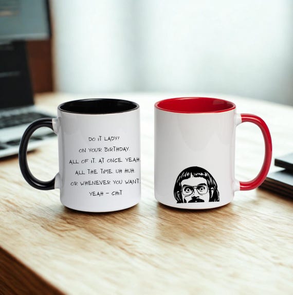 Chit Do It Lady Quote Mug Accent Coffee Mug 11oz 15oz | Funny Motivational Ceramic