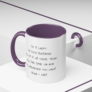 Chit Do It Lady Quote Mug Accent Coffee Mug 11oz 15oz | Funny Motivational Ceramic image 2