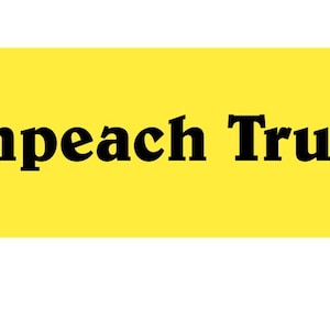 Impeach Trump Sticker