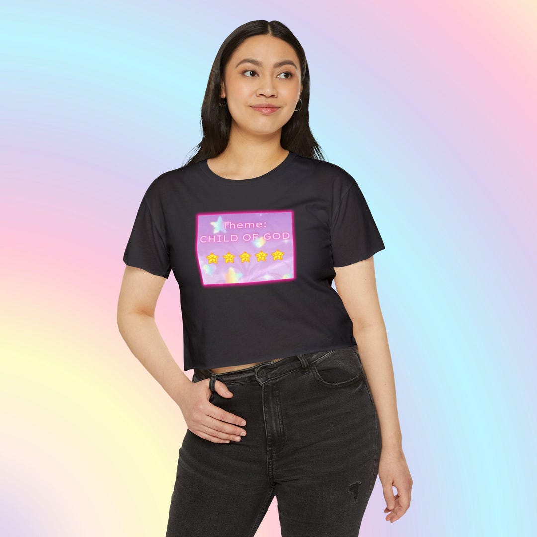God's Color Book Crop Top
