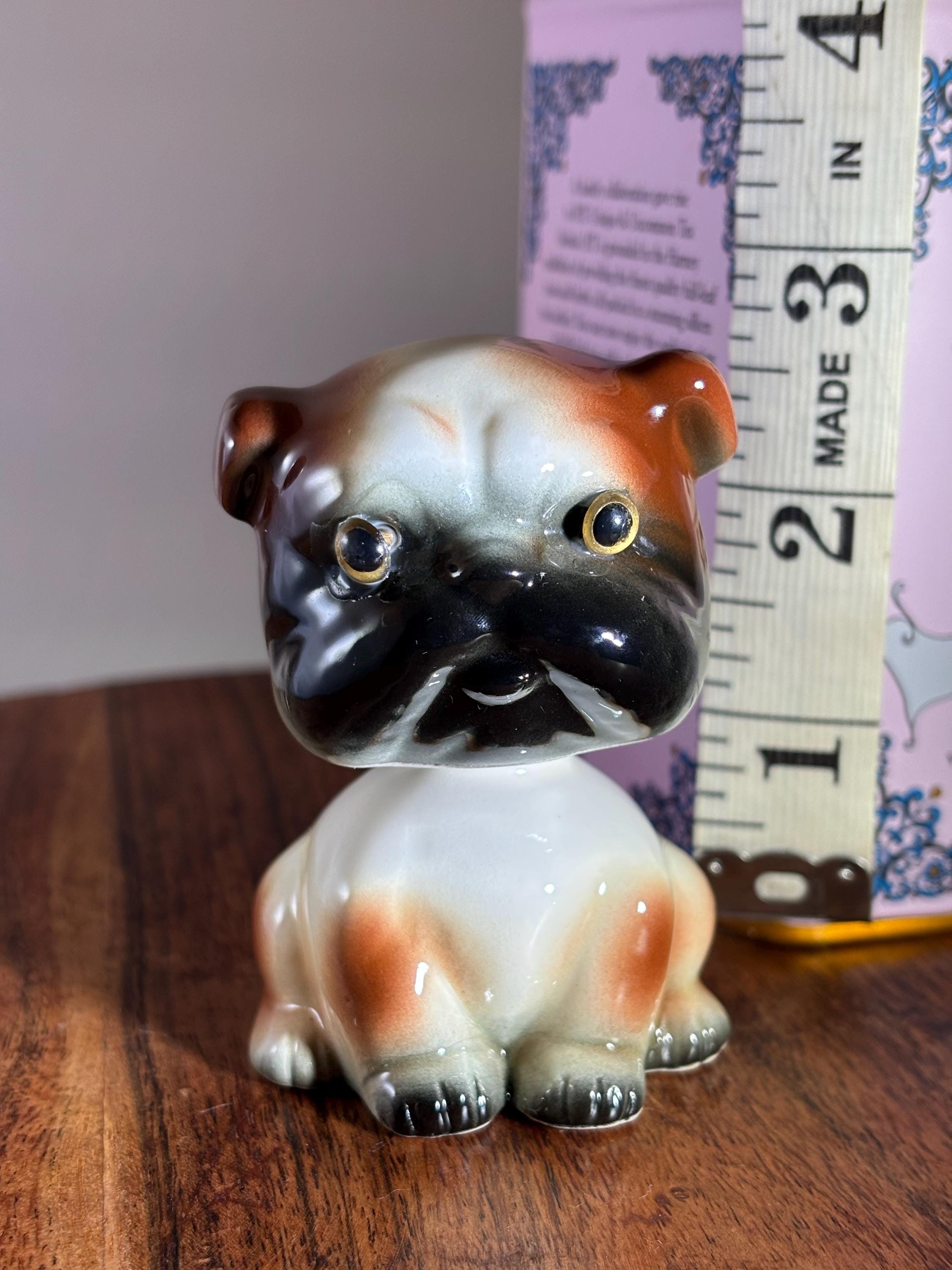 Vintage Ceramic Bulldogs - Etsy