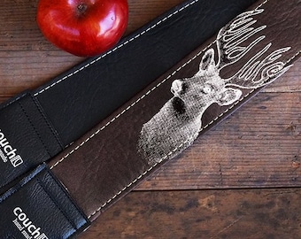 Wildlife Deer Antlers Camera Strap - Woodland Vibe - Vegan