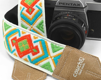 Painted Desert Psychedelic Woven Camera Strap