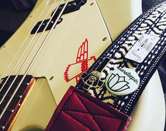 B,C,D,F,G 5本おまとめ　ギター　ストラップ　ヒッピー パンク ベース B,C,D,F,G 5本おまとめ ギター ストラップ ヒッピー パンク