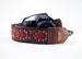 Buckskin Hendrix Hippie Camera Strap With Recycled Seatbelt and Vegan Leather 