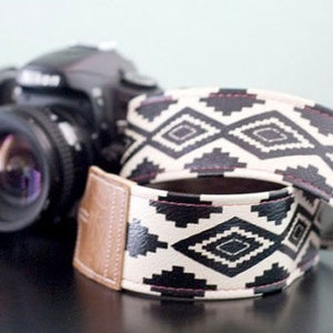 Native American Navajo Style Camera Strap Limited Edition Vegan image 4