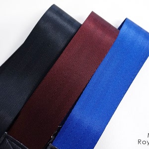 Recycled Seat Belt Guitar Strap Vegan Eco Friendly Guitar Strap 8 colors to choose from image 10