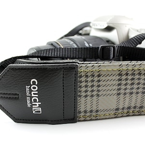 Mustang Trunk Liner Camera Strap - Upcycled from guitar straps - eco vegan friendly