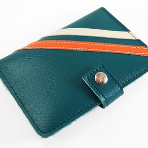 Cartera para pasaporte vintage Jet Age, funda para pasaporte de tamaño completo