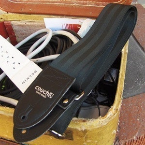 Recycled Seat Belt Guitar Strap Vegan Eco Friendly Guitar Strap 8 colors to choose from image 6