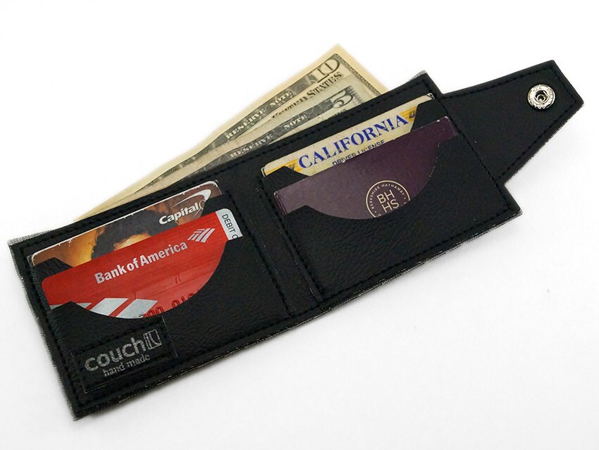 Nae Bari Black Vegan Wallet