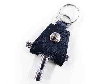 Drum Key Holder Keychain -None More Black