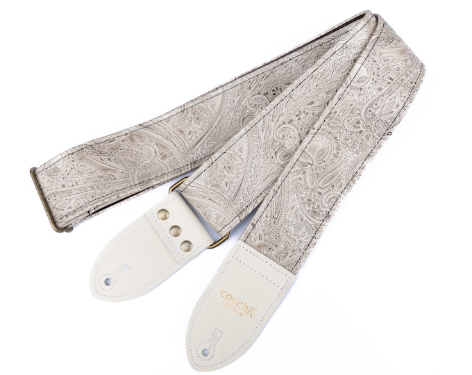 Iridescent Rhinestone Crossbody Guitar Strap main image 0