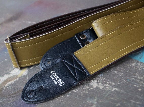 Olive green guitar strap deals
