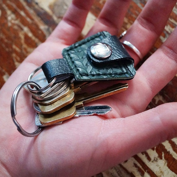 Cork Loop Keychain - With Snap