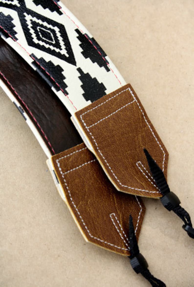 Native American Navajo Style Camera Strap Limited Edition Vegan image 7