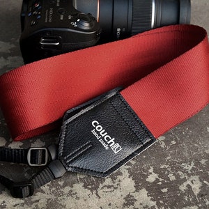 Seatbelt Camera Strap, upcycled, recycled, Many colors to choose from image 8