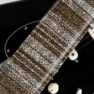 Correa acolchada extra ancha para guitarra y bajo de 3 pulgadas, color marrón y blanco, 1977 imagen 5