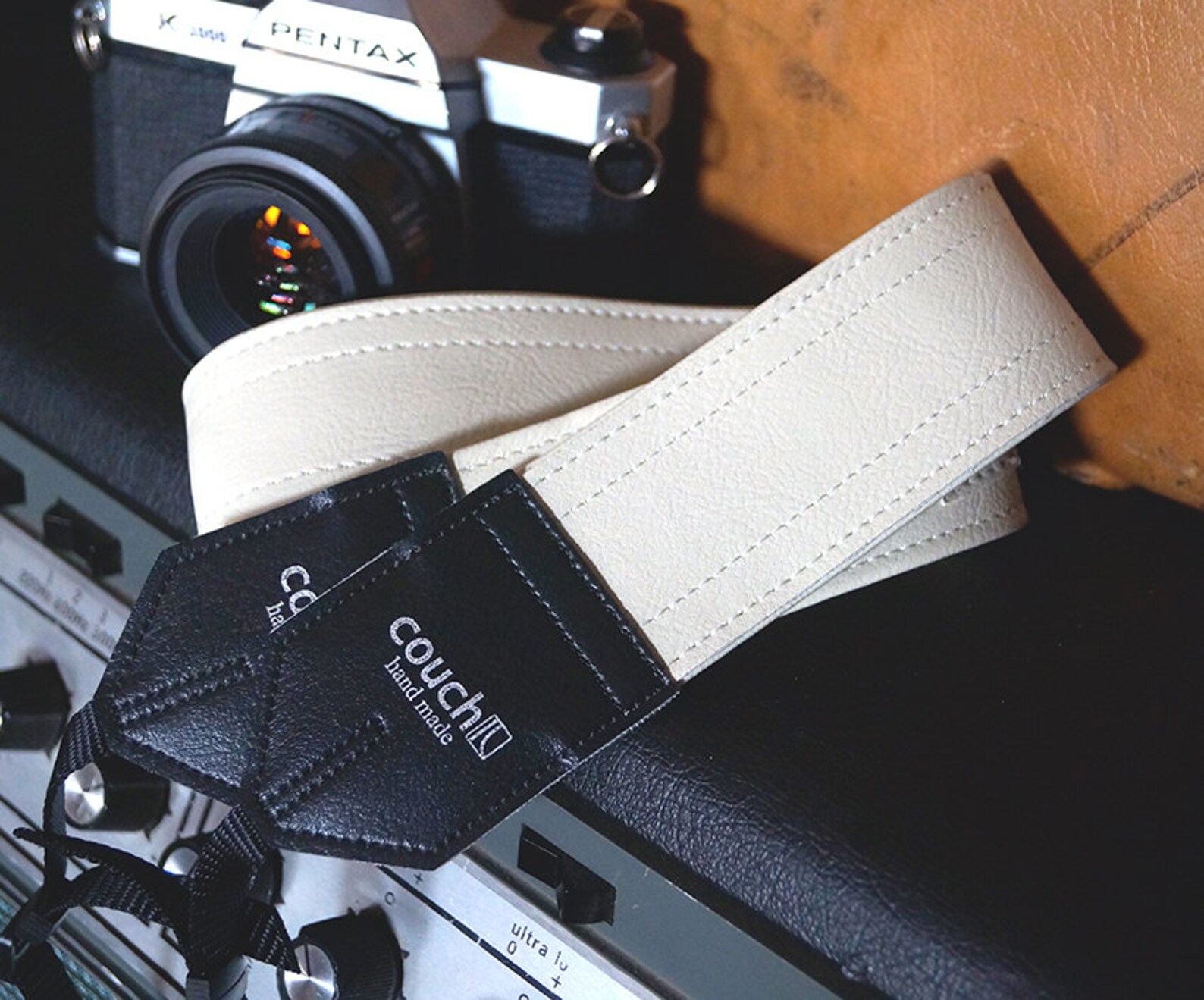 Classic Luggage Style Camera Straps Upcycled From Guitar Etsy