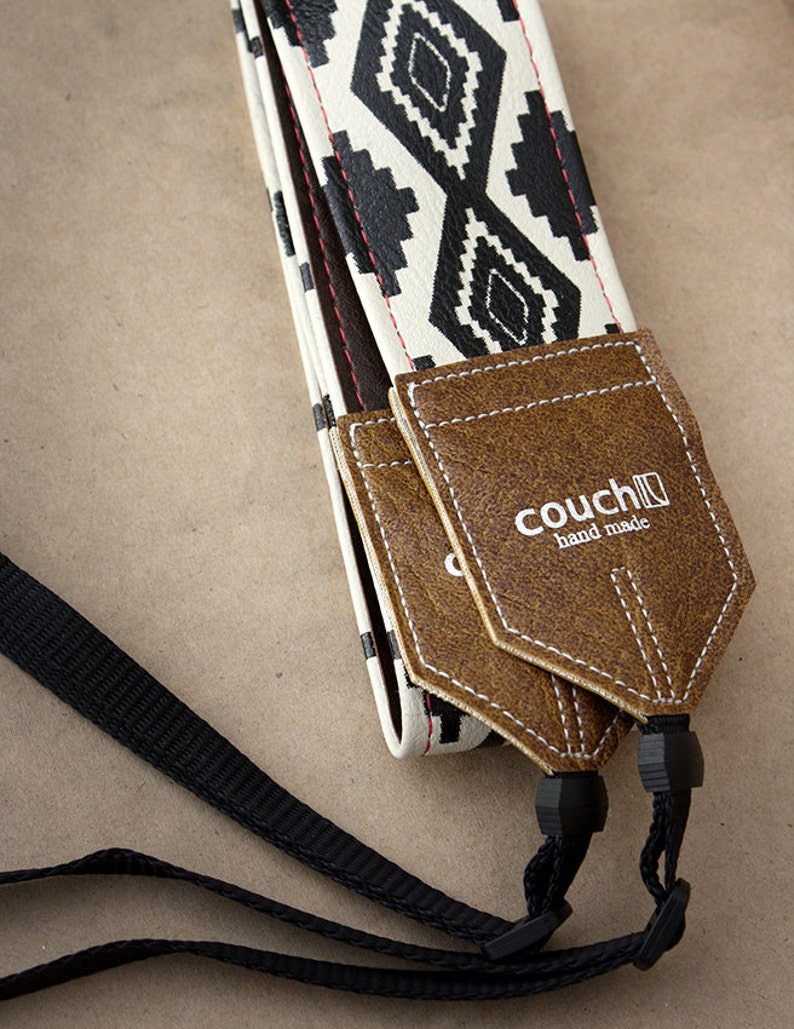 Native American Navajo Style Camera Strap Limited Edition Vegan image 6