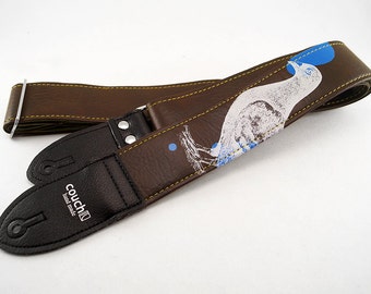 Brown Birdstrap Bird Guitar Strap