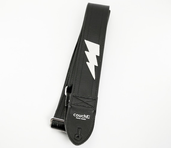 Gibson レザーストラップ 稲妻デザイン RIGHTON STRAPS ZIGGY Blue