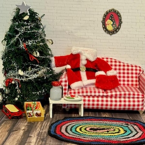 1:12 Scale Christmas Dollhouse - Etsy