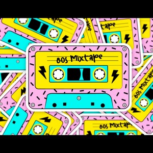 80&#39;s Mixtape Sticker