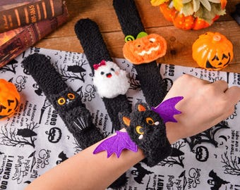Halloween Bracelet for kids, Halloween Decor Bracelet Gift,Halloween Party Favors,Halloween Bracelet,Candy Free Kid Toy,Halloween Class Gift
