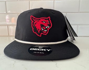 Retro Wildcat Felt Patch - Snapback Hat