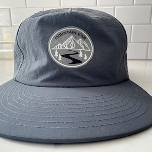 Nylon Snapback Hat " Mountain Ear"