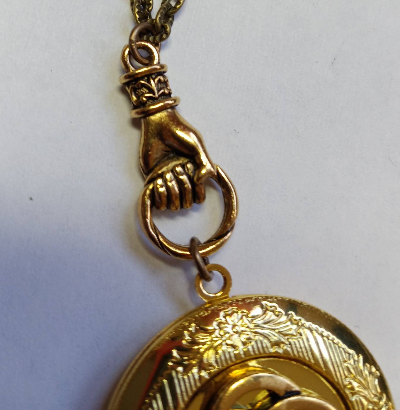 Irish Celtic Knot Vintage Style Locket Brass Celtic Locket - Etsy Canada
