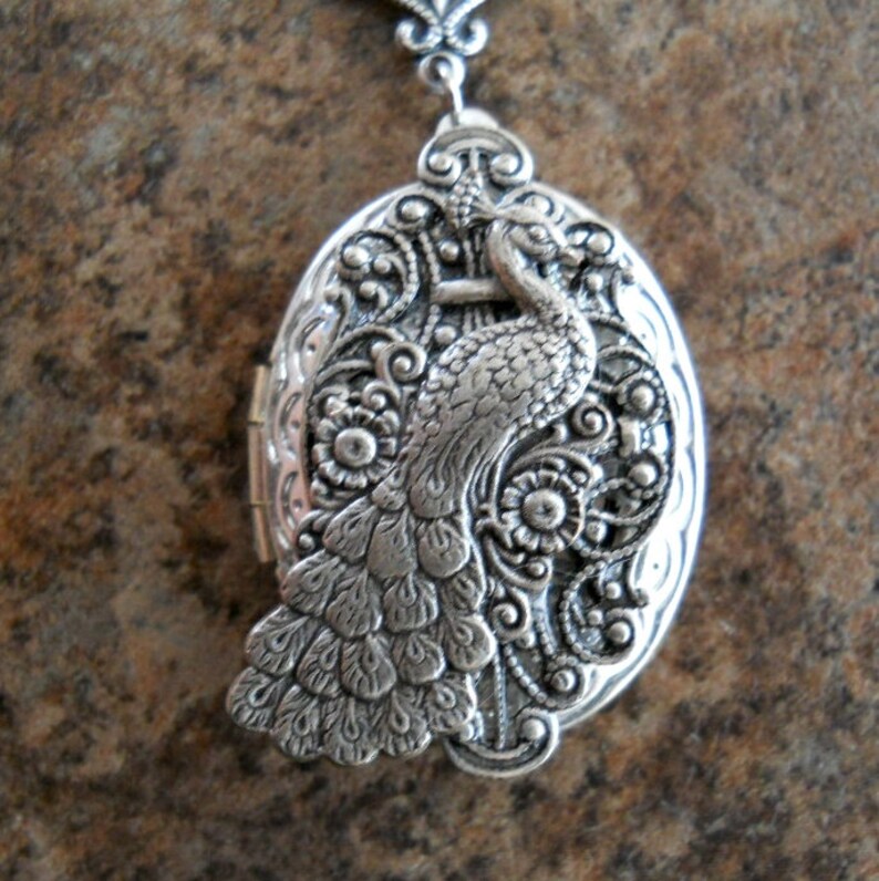 Peacock locket Clearance
