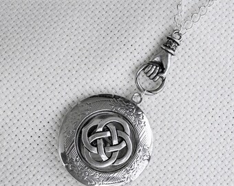 Celtic Knot  Enchanted Irish Locket