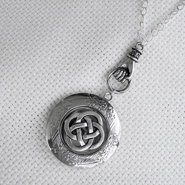 Celtic Knot  Enchanted Irish Locket