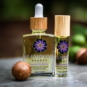 Delicate Clarity Face Oil: Macadamia, Jojoba, Almond - Sensitive Skin