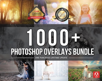 1000+ Photo Overlays Pack: Bokeh, Snow, Light Effects for Photoshop & Editing (Digital Download)