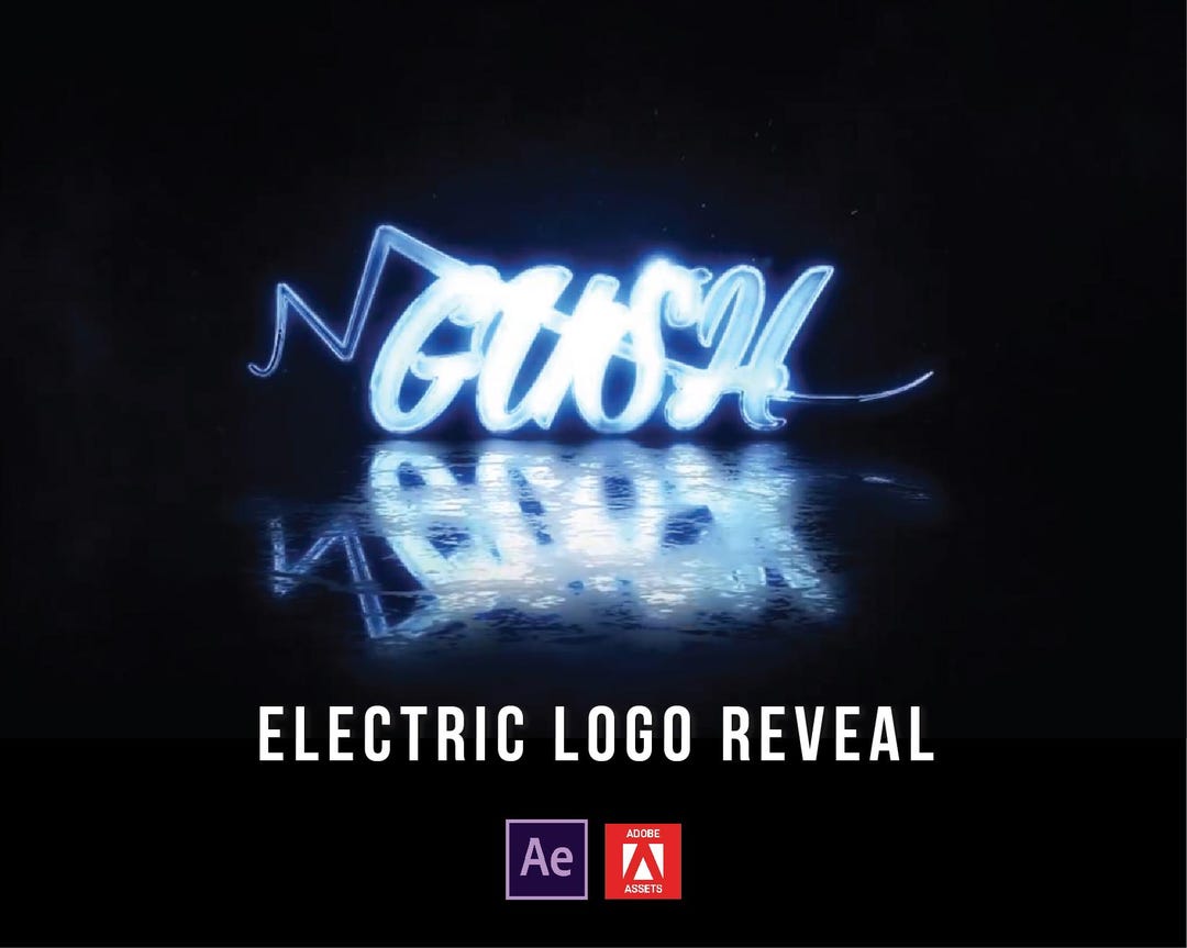 Electric Logo Reveal After Effects Template | Lightning Animation for ...