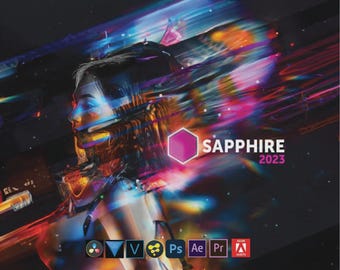 Sapphire 2023 Visual Effects Plugin – Prism Lens, UltraGrain (Digital Download)