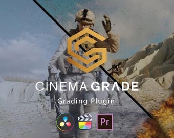 Cinema Grade Pro / Plugin de corrección de color para Premiere, Final Cut y DaVinci (Descarga digital)