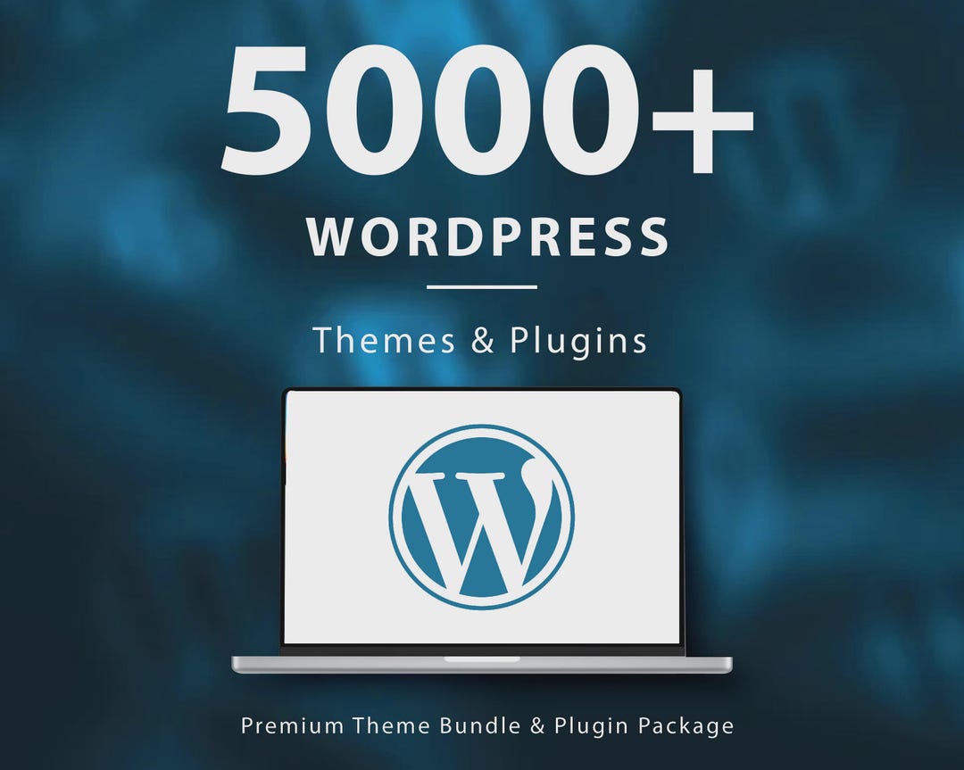5000+ Wordpress Themes & Plugins Mega Bundle – Website Templates ...